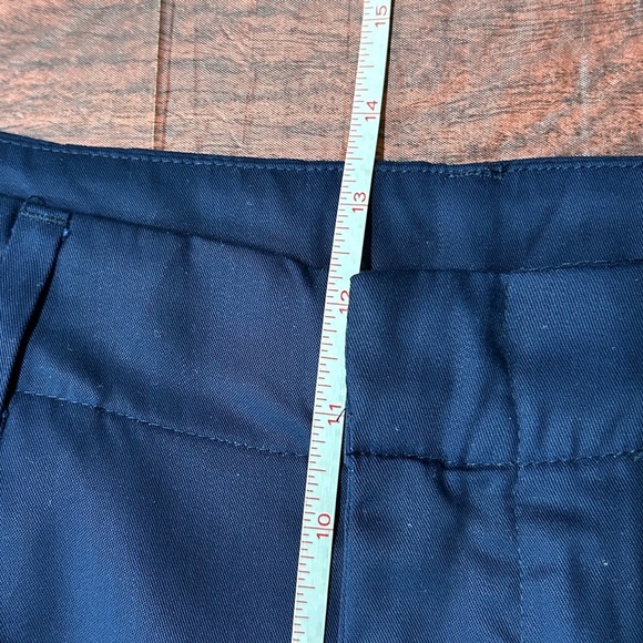 GAP Tencel Pleated Straight Navy Blue Loose Dressy Trouser Pants Size 6 NWT - Picture 5 of 6